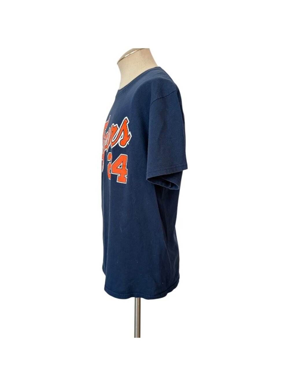 MLB Detroit Tigers Miguel Cabrera #24 Navy T Shirt Size Large Mens Baseball - Picture 2 of 5